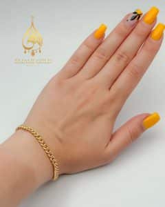 دستبند طلا دست مدل طرح کارتیر