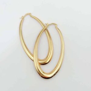 گوشواره طلا دخترونه مدل اریانا بیضی