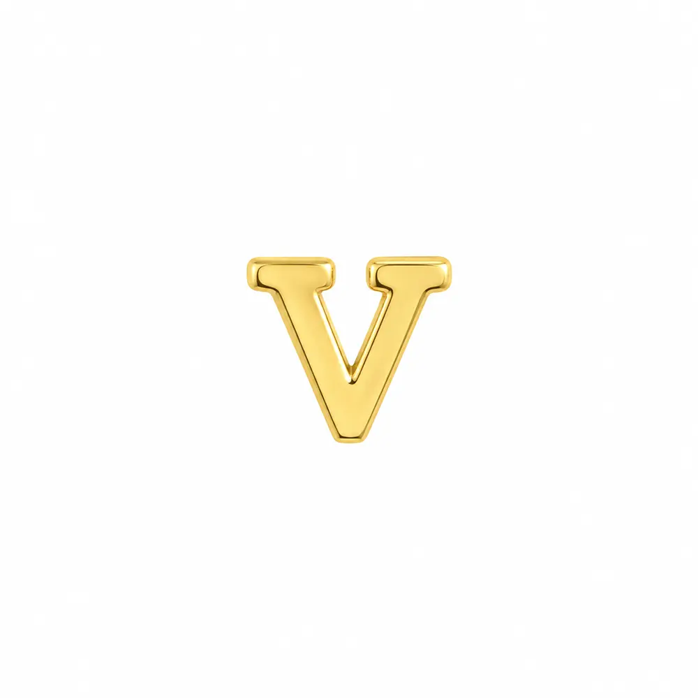 پلاک حرف vبزرگ